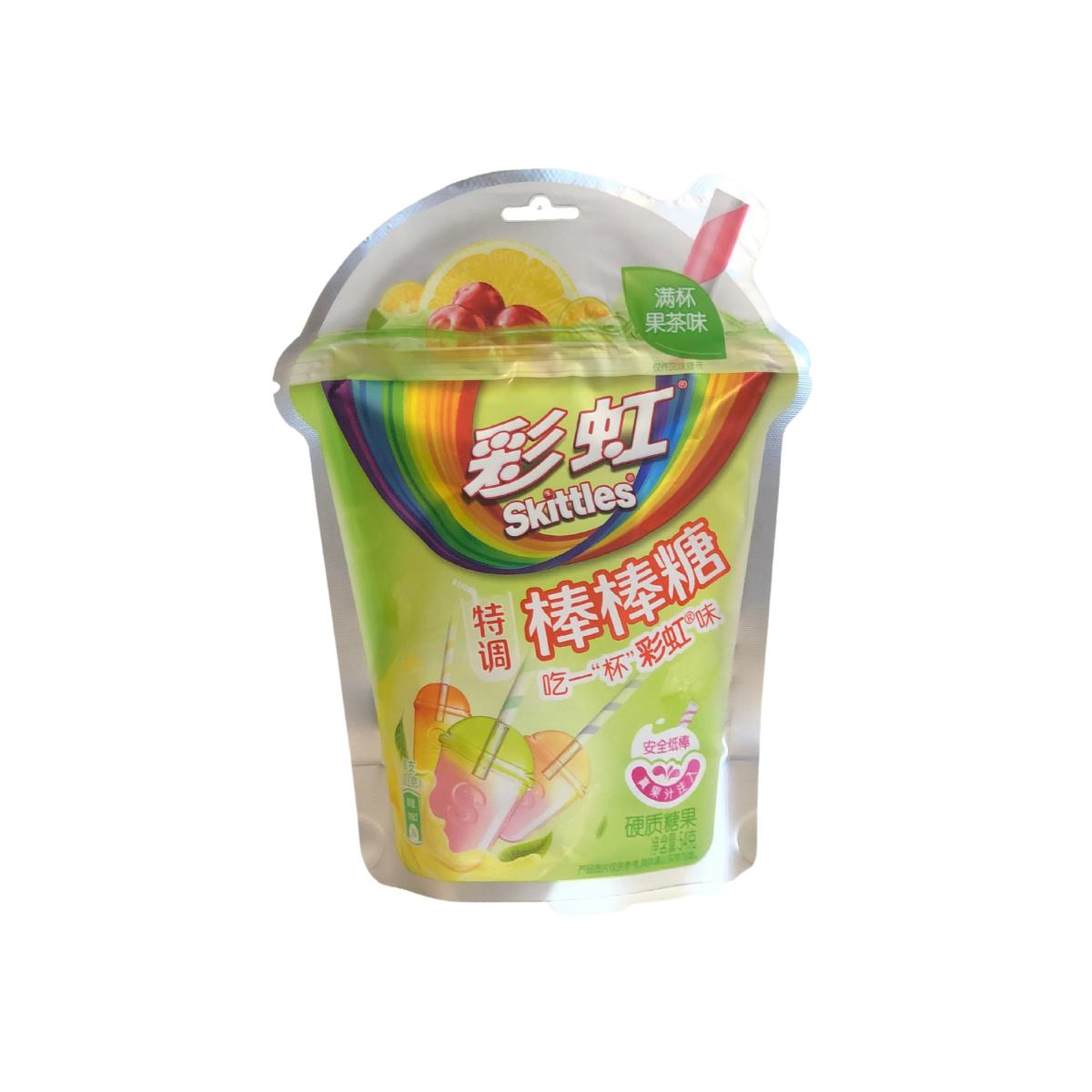 Skittles Fruit Tea Lollipops 54g x 32 (CHINA)