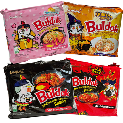 Buldak Spicy Chicken Ramen 650g x 8 (SOUTH KOREA)