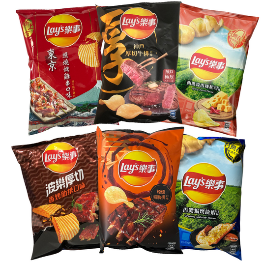 Lay's 59.5g x 12 (TAIWAN)