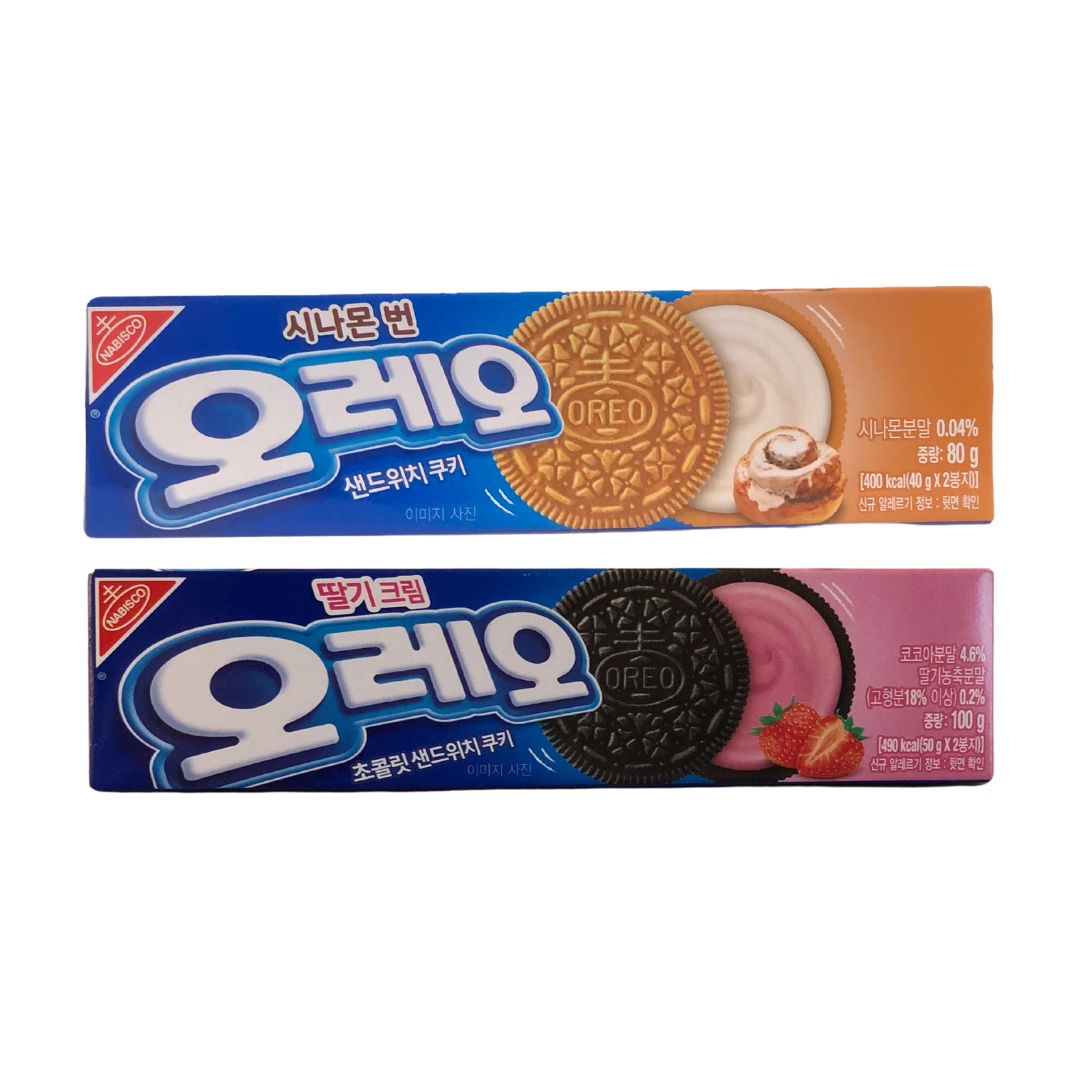 Oreo 80g-100g x 24 (SOUTH KOREA)