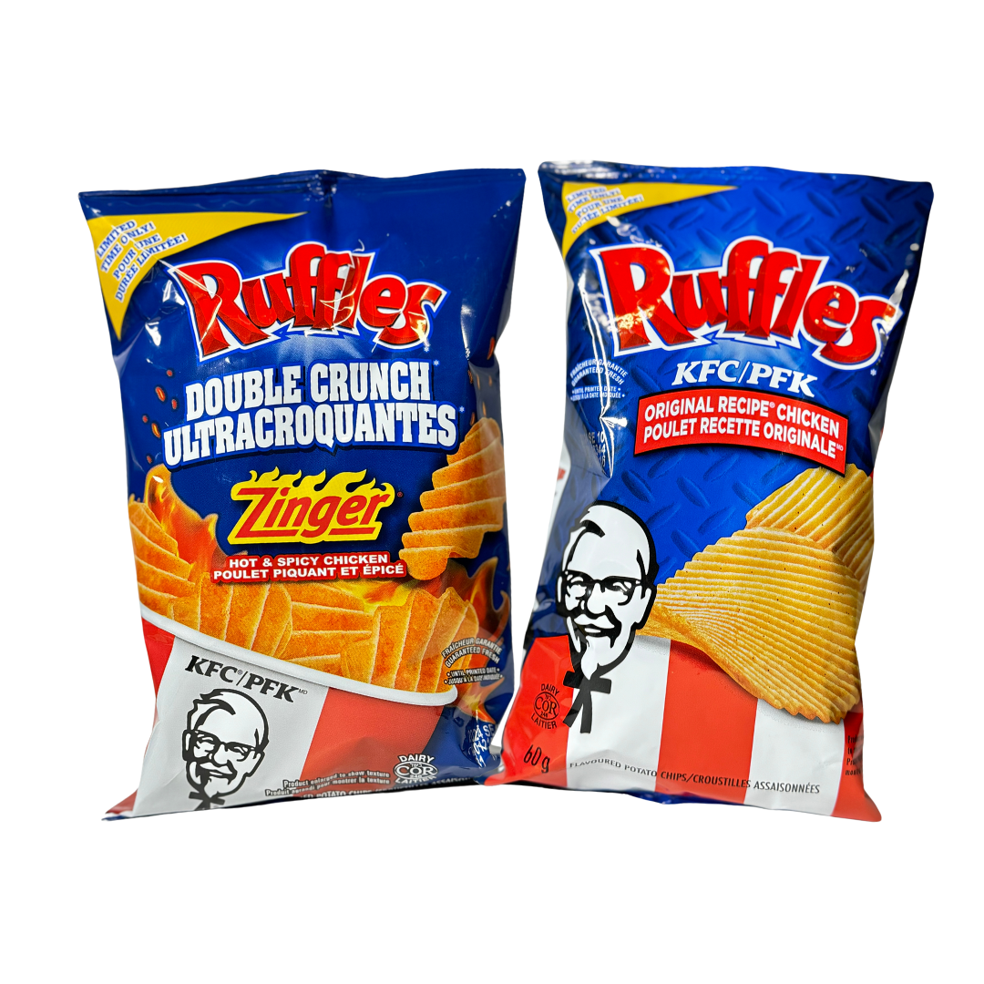 Ruffles 53g-60g x 36 (CANADA)