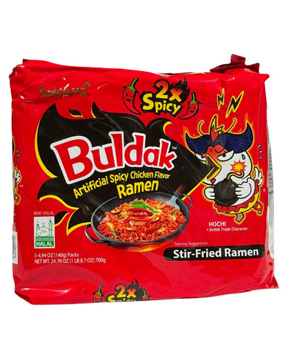 Buldak Spicy Chicken Ramen 650g x 8 (SOUTH KOREA)