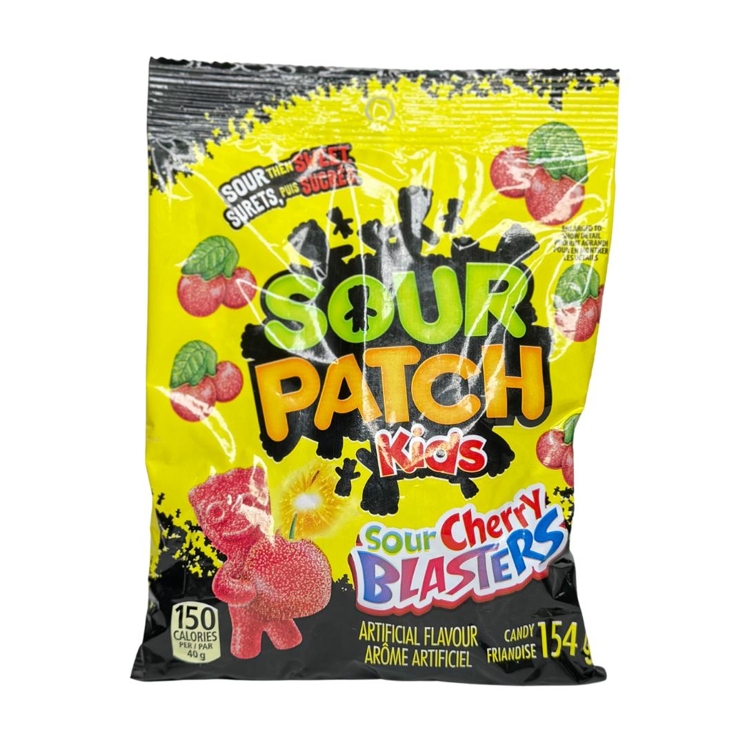 Sour Patch Kids Sour Cherry Blasters 154g x 12 (CANADA)